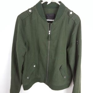 Paige Jacket Olive Green Military Jacket